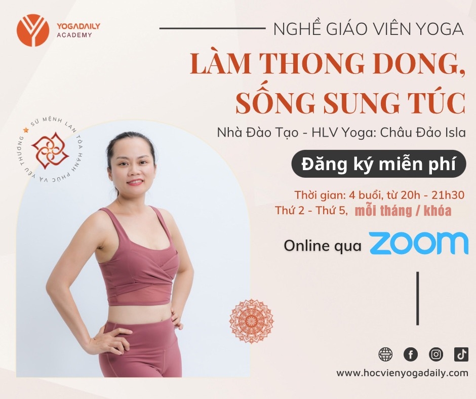 Nghề Giáo viên Yoga