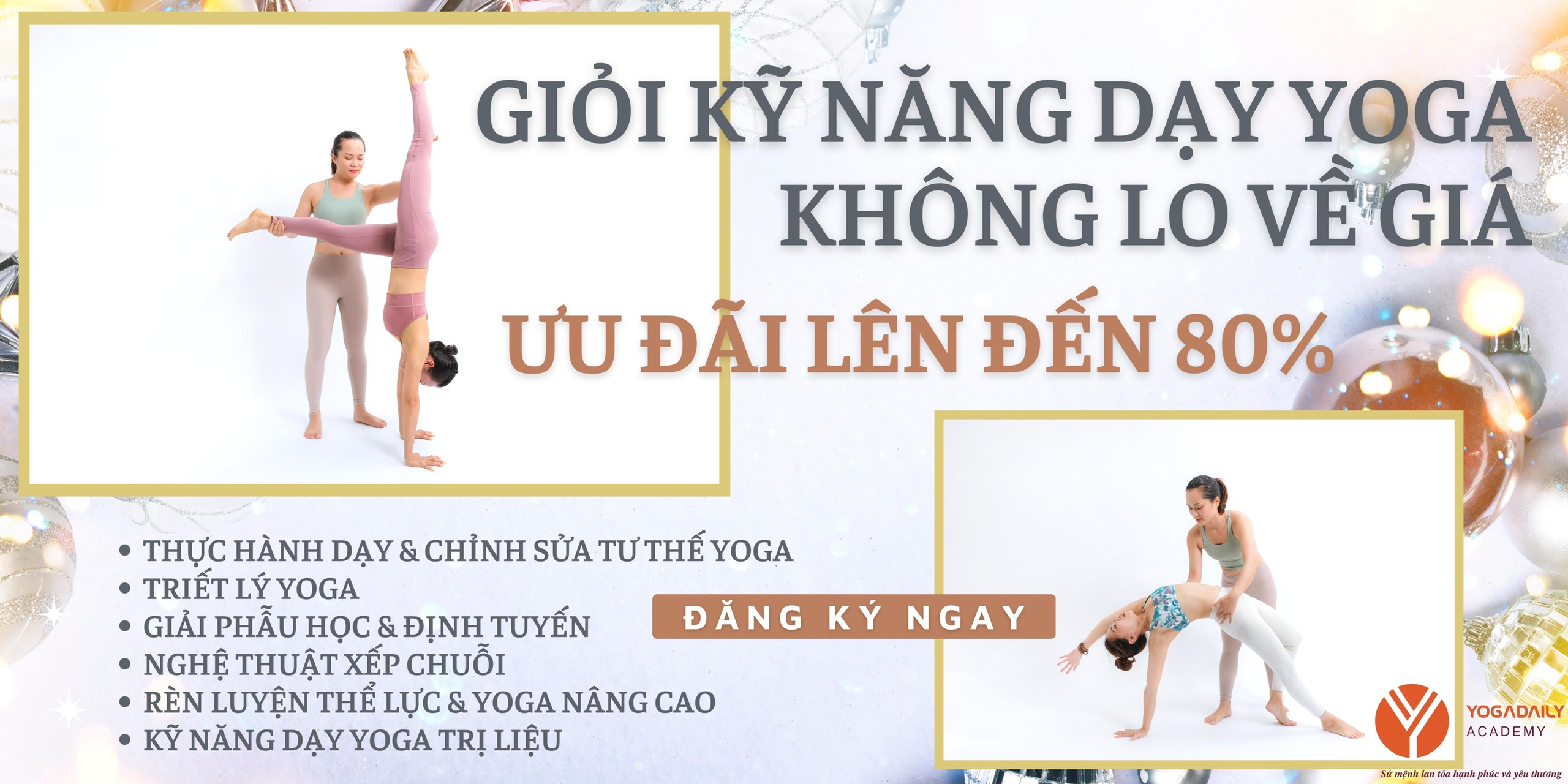 Khóa học HLV Yoga chuyên sâu
