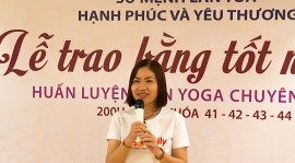 Chia sẻ của chị Nguyễn Thị Ánh Nga - Khóa đào tạo Giáo viên Yoga online K43